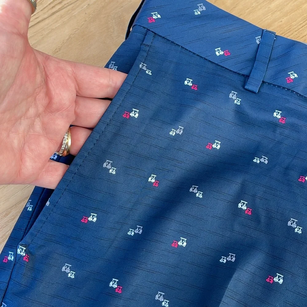 Walter Hagen perfect 11 collection men’s wrinkle resistant golf dress shorts - Picture 2 of 9